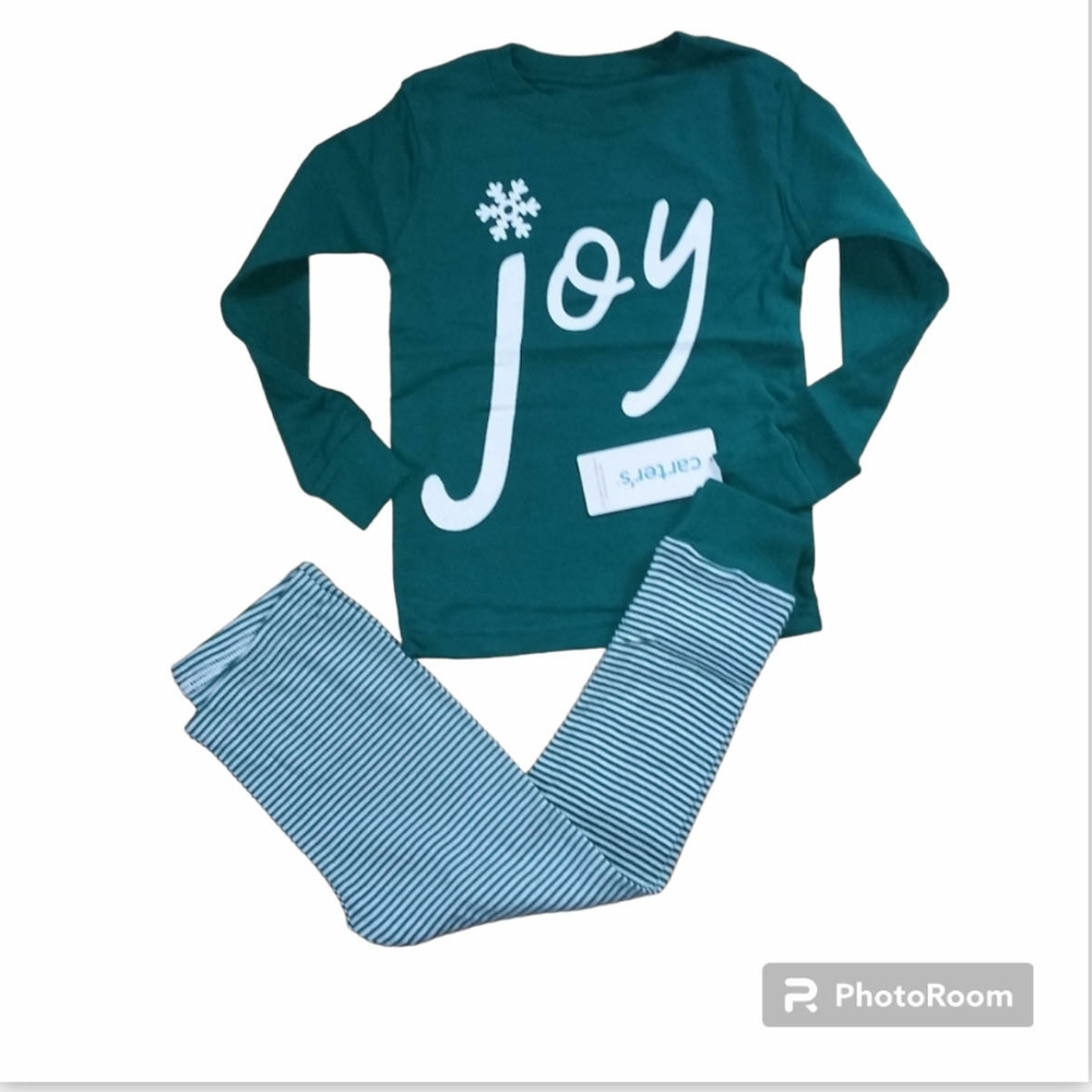 NWT CARTER'S Unisex Toddler Christmas Pyjama Set
